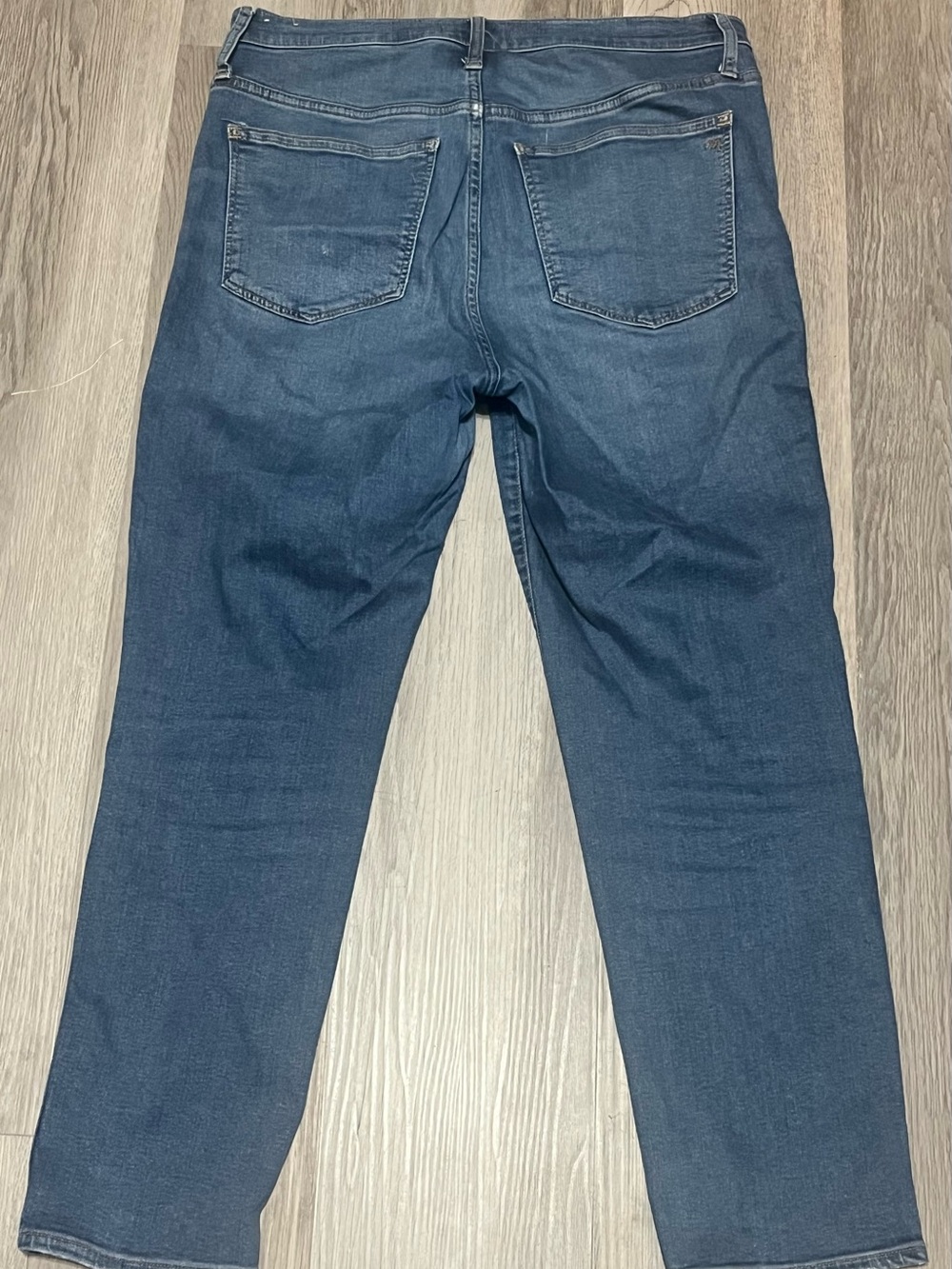 Madewell Womens Size 32x26 Stovepipe High-Rise Blue Denim Jeans